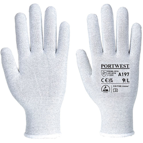 Portwest A197 Antistatic Shell Work Glove - 13g
