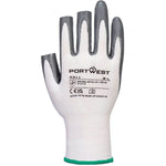 MultiSAVE 12 Pack - Portwest A311 Fingerless Glove with Nitrile Coating 13g (Pack 12)