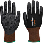 Portwest A371 GP15 Nitrile Dot Grip Glove with Dotted Nitrile Micro Foam Coating - 15g