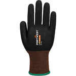 Portwest A375 GP18 Nitrile Double Dip Grip Glove with Sandy Nitrile Coating - 18g