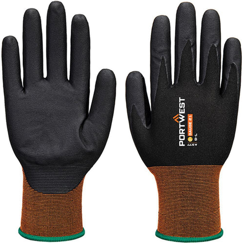 Portwest A377 GP21 Nitrile Grip Glove with Nitrile Micro Foam Coating - 21g