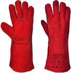 Portwest A500 Welders Gauntlet Red