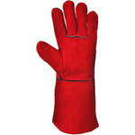Portwest A500 Welders Gauntlet Red