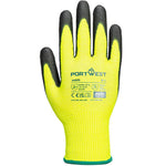 Portwest A625 Viz-Tex Cut D Glove with PU Coating - 13g