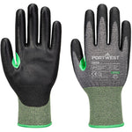 Portwest A638 CS Cut C PU Glove with Smooth PU Coating - 15g