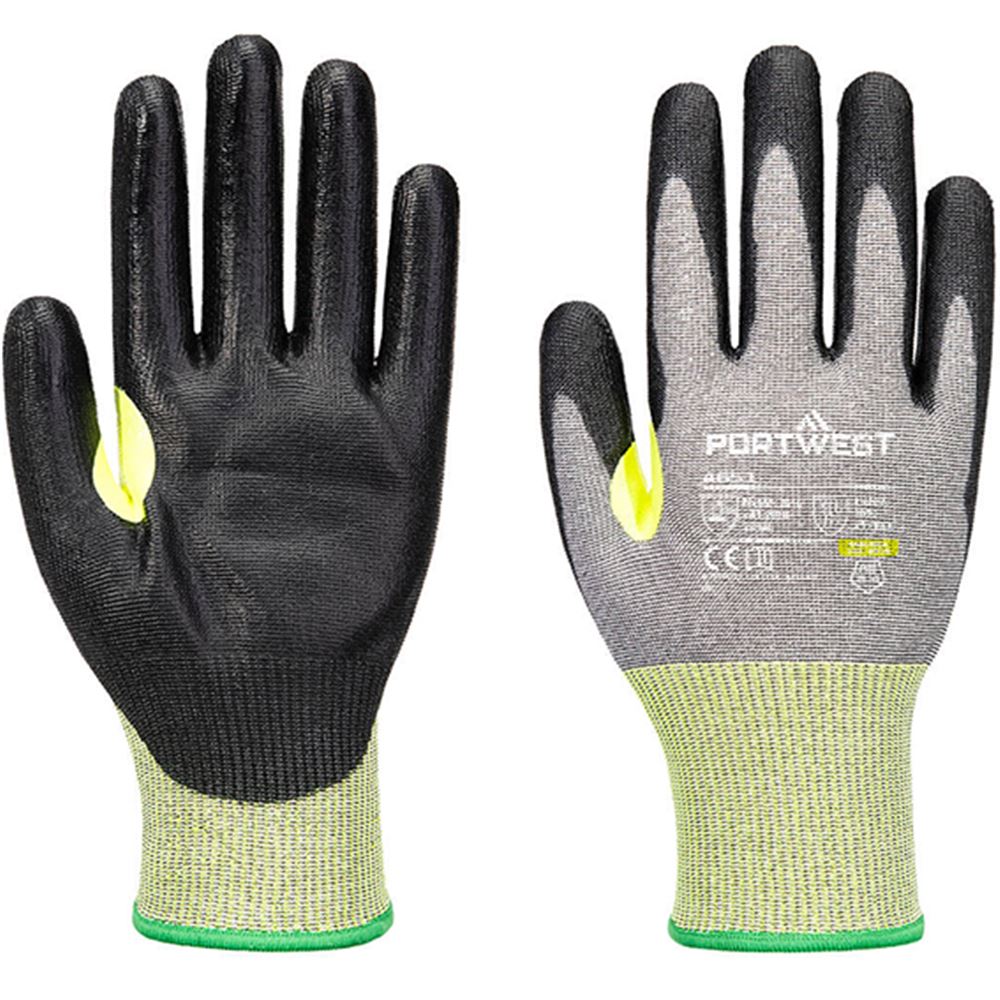 Portwest A651 CS15 Cut E PU Glove with Smooth PU Coating - 15g