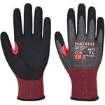 Portwest A673 CS Cut F Glove with Nitrile Foam Coating - 18g