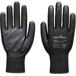 Portwest A680 Cut F Nitrile Tungsten Glove with Nitrile Micro Foam Coating - 21g