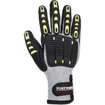 Portwest A729 Cut C Anti Impact Thermal Gloves with Nitrile Foam Palm Coating - 13g