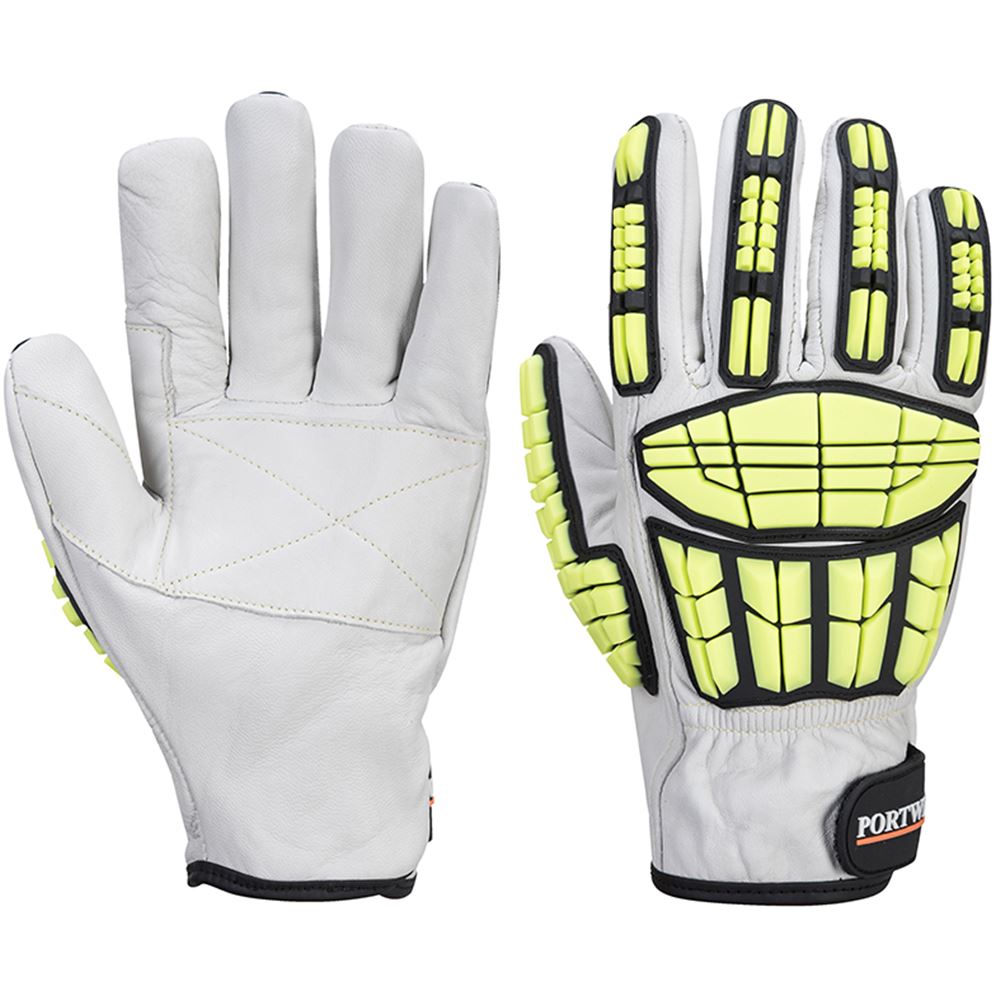 Portwest A745 Cut F Impact Pro Cut & Heat Resistant Leather Gloves