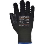 Portwest A790 Anti Vibration Gloves with Rubber Chloroprene Palm - 10 gauge