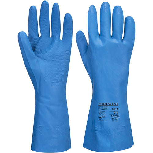 Portwest A814 Food Approved Latex Free Nitrile Chemical Resistant Gauntlet 33cm
