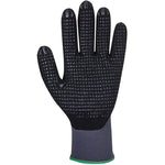 Portwest AB351 Dermiflex Plus Glove with Dotted Nitrile Coating 15g MultiSave (Pack 12)