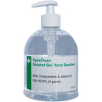 Alcohol Hand Gel Sanitiser 500ml Pump Dispenser