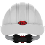 JSP EVO3 Short Peak Safety Helmet - Vented Wheel Ratchet Micro Peak