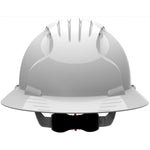 JSP EVO 6100 Full Brim Hard Hat - Non Vented Wheel Ratchet Full Brim