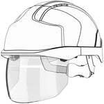 JSP Replacement faceshield for EVO VistaShield AMV200-000-000