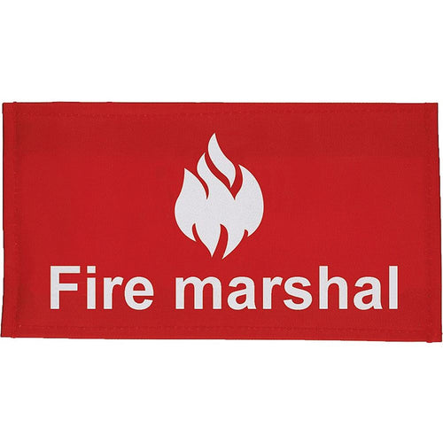 Fire Marshal Velcro Armband