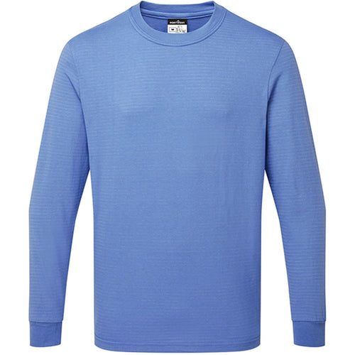 Portwest AS22 Anti-Static ESD Long Sleeve T-Shirt 150g