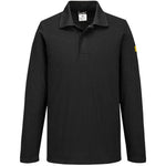 Portwest AS23 Anti-Static ESD Long Sleeve Polo Shirt