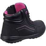 Amblers AS601 Lydia Metal Free Side Zip Lightweight Ladies Safety Boot S1P SRC