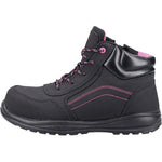 Amblers AS601 Lydia Metal Free Side Zip Lightweight Ladies Safety Boot S1P SRC