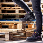 Amblers AS601 Lydia Metal Free Side Zip Lightweight Ladies Safety Boot S1P SRC