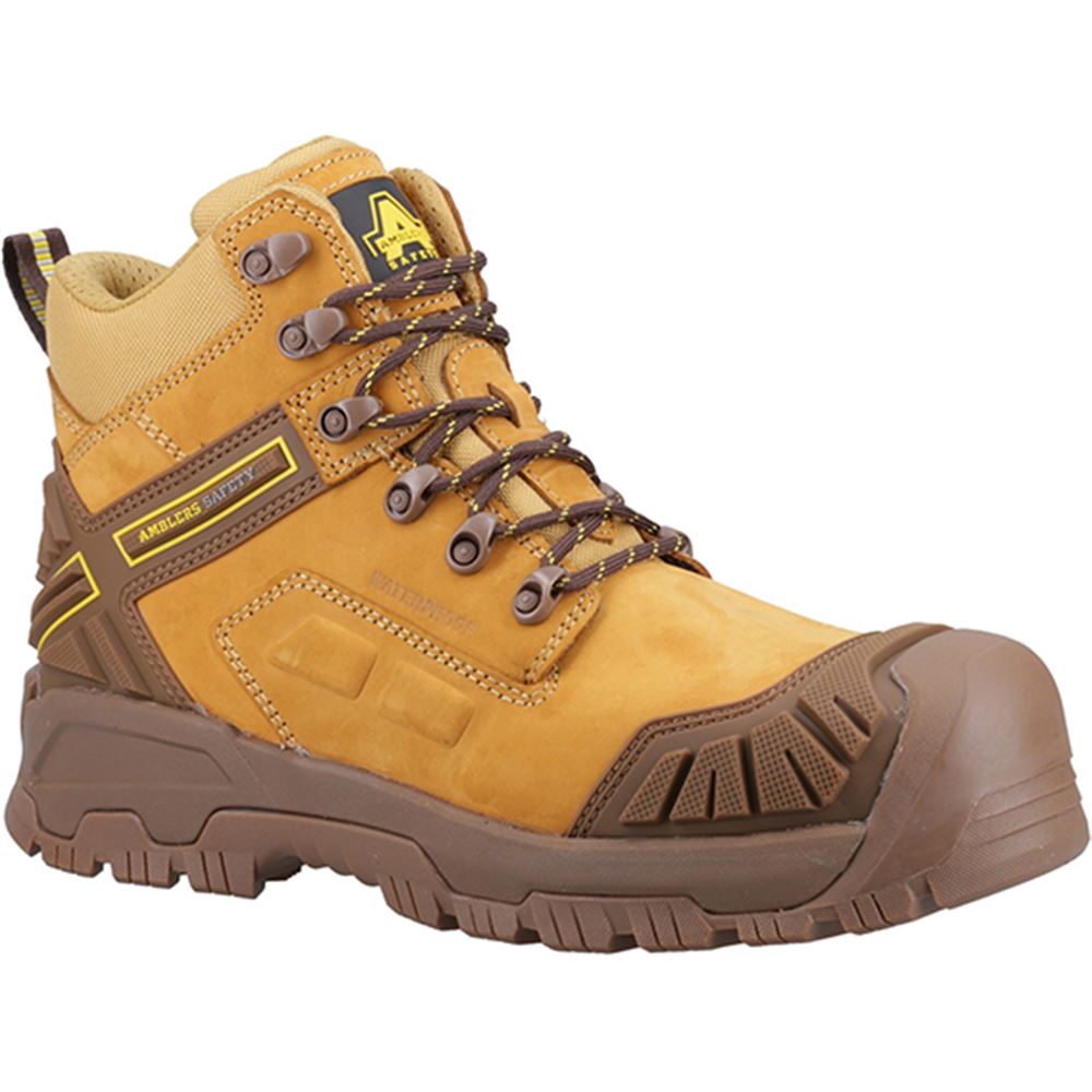 Amblers AS960C Ignite Metal Free Composite Rugged 6" Waterproof Safety Boot S7S CI SC LG FO HRO SR