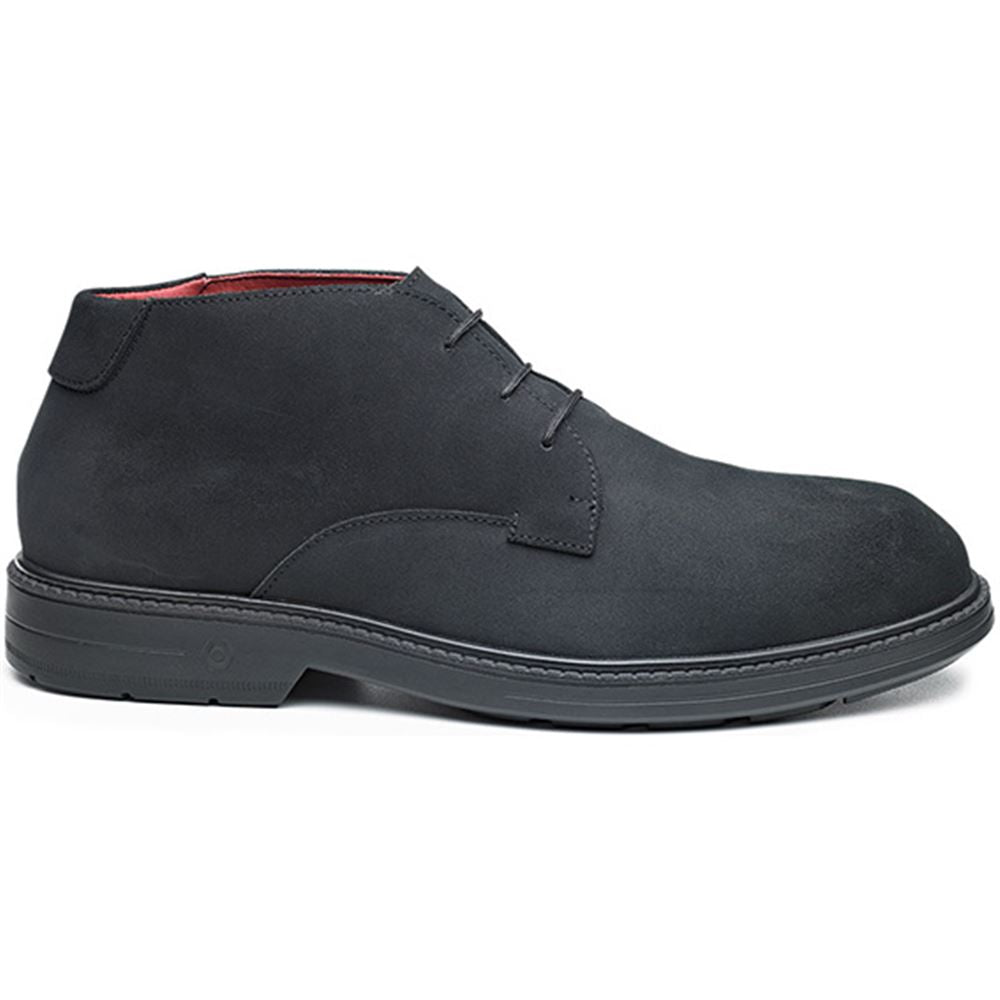 Portwest Base B1500 Orbit Black Suede Safety Shoe S3 ESD SRC