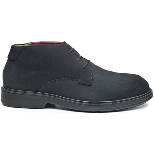 Portwest Base B1500 Orbit Black Suede Safety Shoe S3 ESD SRC