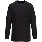 Portwest B196 Turin Cotton Long Sleeved T-Shirt 195g