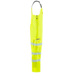 Leo Workwear Northam Yellow EcoViz 15K Waterproof Breathable Hi Vis Bib & Brace