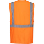 Portwest C357 Orange Tablet Pocket Executive Hi Vis Vest