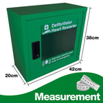 Universal Indoor Defibrillator Cabinet with Alarm
