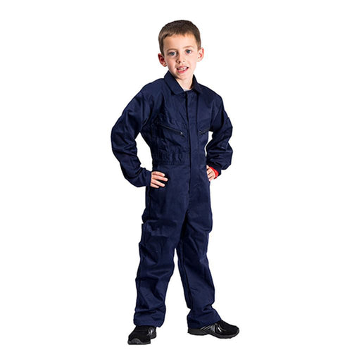 Portwest C890 Navy Polycotton Kids Coverall 245g