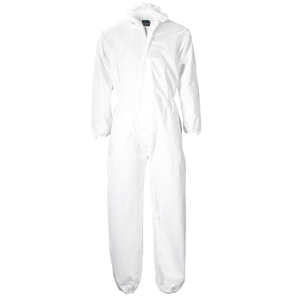 Portwest ST11 White General Purpose Disposable Coverall 40g