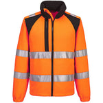 Portwest CD807 WX2 Orange Eco Friendly Hi Vis Fleece Jacket