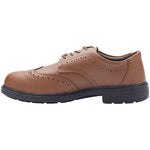 Blackrock CF37 Brown Composite Metal Free Water Resistant Brogue Safety Shoe S3L FO SR ESD
