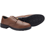 Blackrock CF37 Brown Composite Metal Free Water Resistant Brogue Safety Shoe S3L FO SR ESD