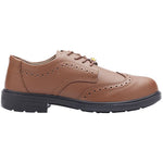 Blackrock CF37 Brown Composite Metal Free Water Resistant Brogue Safety Shoe S3L FO SR ESD