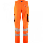 Leo Workwear Winswell EcoViz Women's Orange Stretch Hi Vis Cargo Trouser