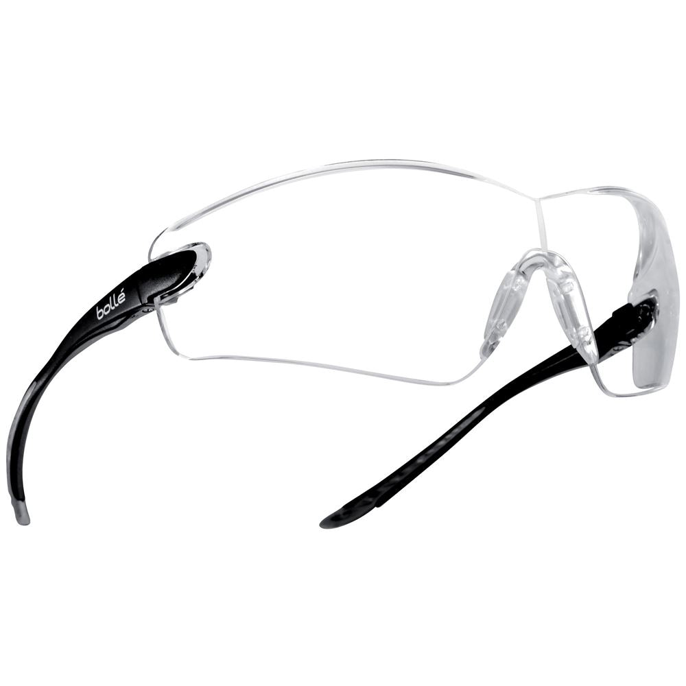 Bolle Cobra COBPSI Clear Safety Glasses with Adjustable Cord - Anti Scratch & Anti Fog Lens