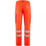 Leo Workwear Winsford EcoViz Women's Orange Stretch Hi Vis Cargo Trouser