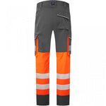 Leo Workwear Winsford EcoViz Women's Orange Stretch Hi Vis Cargo Trouser