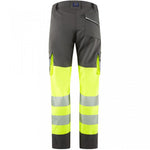 Leo Workwear Winsford EcoViz Women's Yellow/Grey Stretch Hi Vis Cargo Trouser