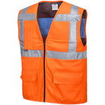 Portwest CV02 Orange Mesh Lined Hi Vis Cooling Vest