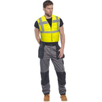 Portwest CV02 Yellow Mesh Lined Hi Vis Cooling Vest