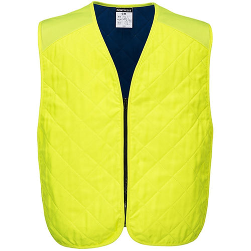 Portwest CV09 Yellow Enhanced Visibility Cooling Evaporative Vest