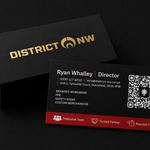 Double Sided (Square Corners) - 450gsm Silk Matt Lamination Double Sided (Single Sided Silver Foil)