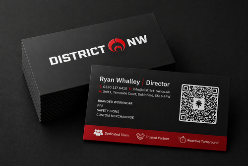 Double Sided (Square Corners) - 350gsm Uncoated